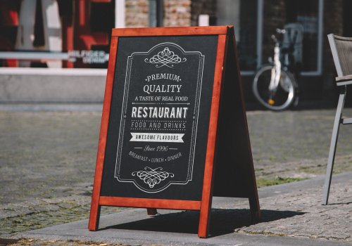 Pavement Signs Redditch Chalkboard Signs A Board Signs