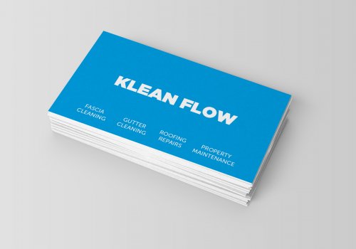 uncoated printed business cards